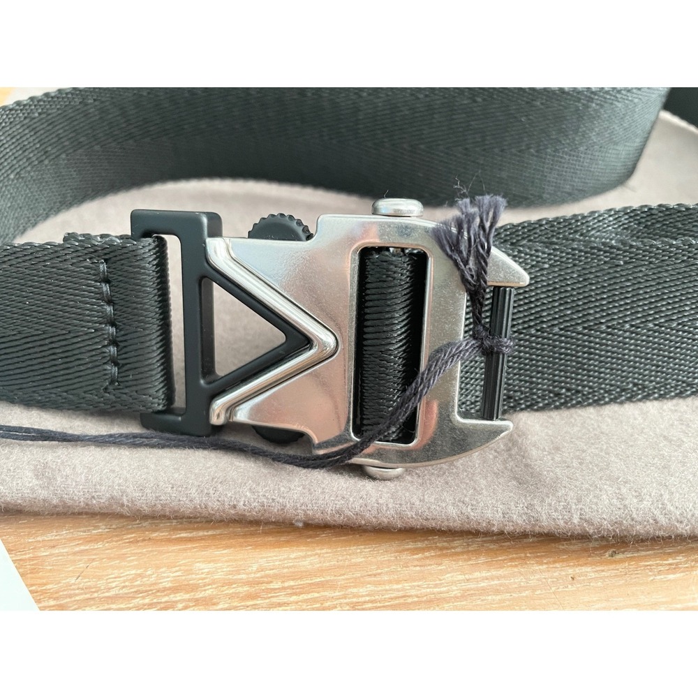 Bottega Veneta Women's/Unisex Nylon Black Belt 657166, Italy, 80 cm